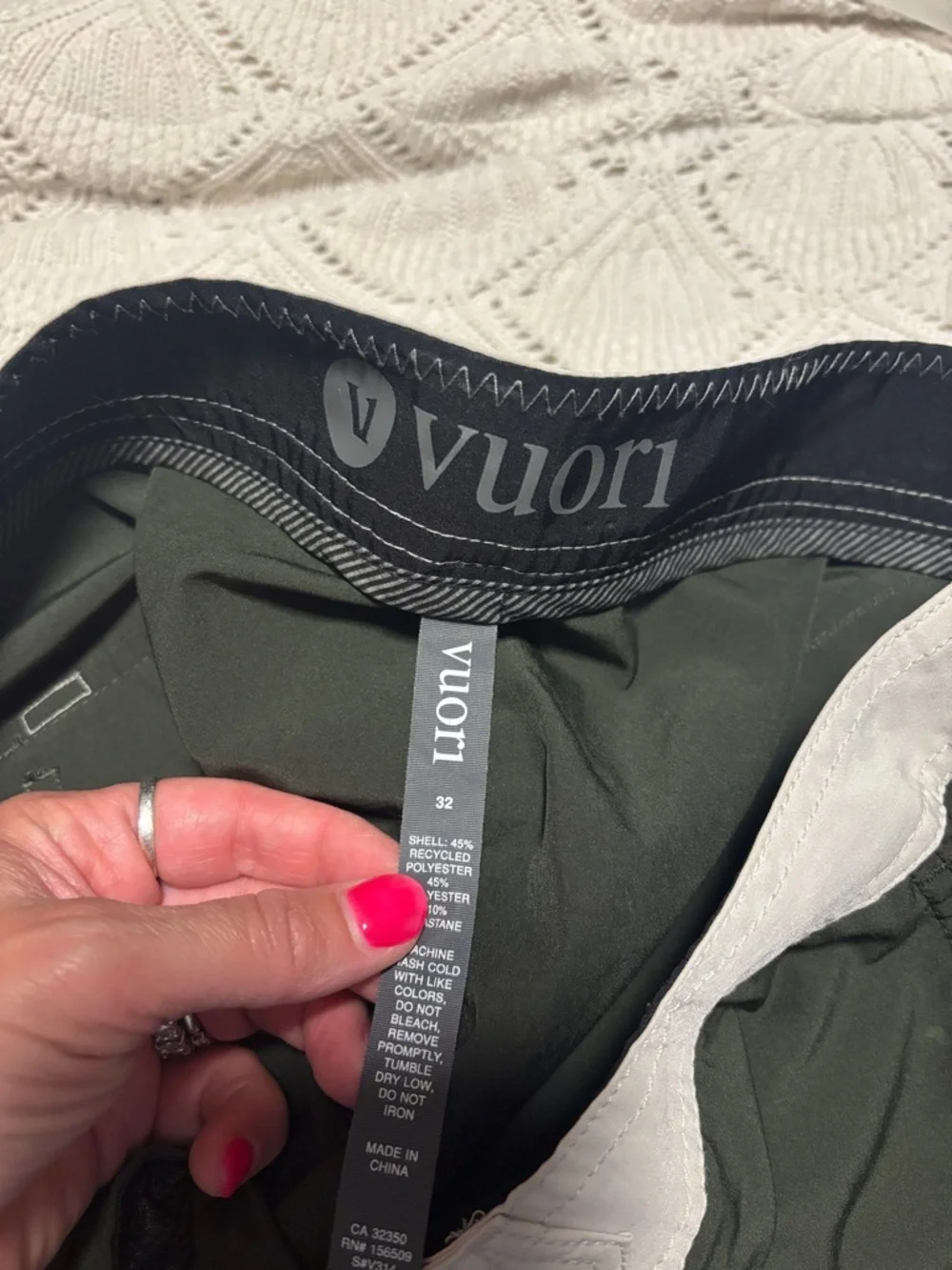 Vuori swim trunks